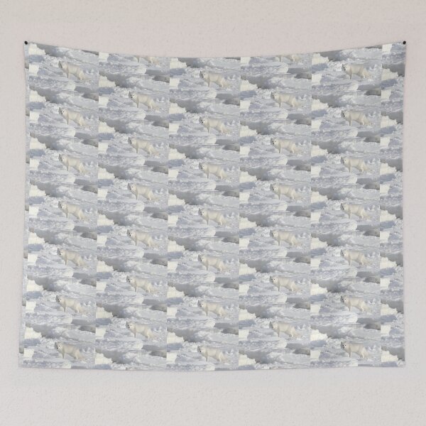 Item preview, White on White. Arctic Fox #1, on the Tundra, Hudson Bay, Canada designed and sold by Carole-Anne.
