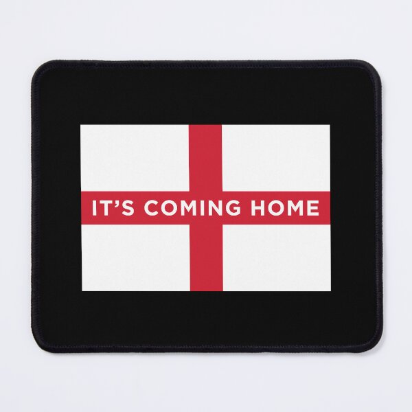 Item preview, It's Coming Home England Flag (On Black) designed and sold by STUDIO-72.