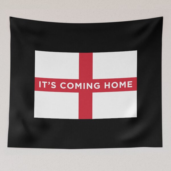 Item preview, It's Coming Home England Flag (On Black) designed and sold by STUDIO-72.
