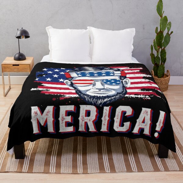 Item preview, MERICA Abraham Lincoln 4th Of July designed and sold by Kribis.