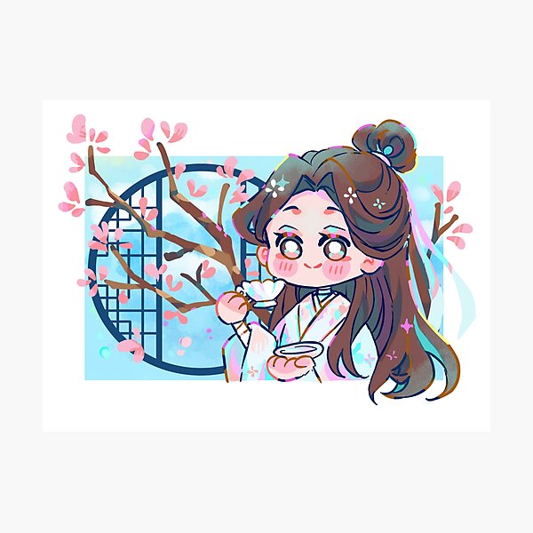 Item preview, xie lian chibi window set 2/4 designed and sold by Mylunechi-shop.