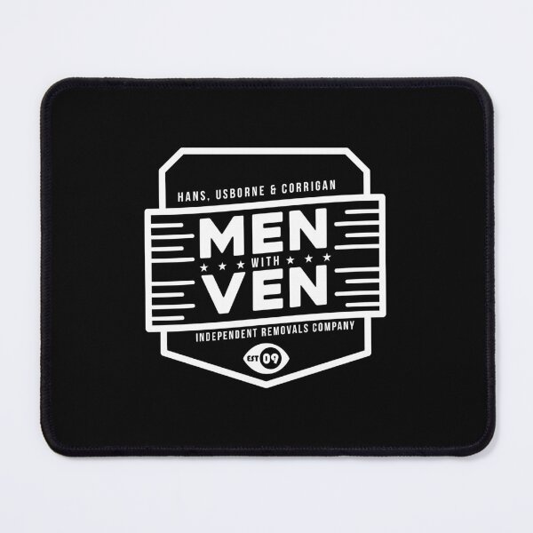 Item preview, Men With Ven (White Art)  designed and sold by Primal Mistry.
