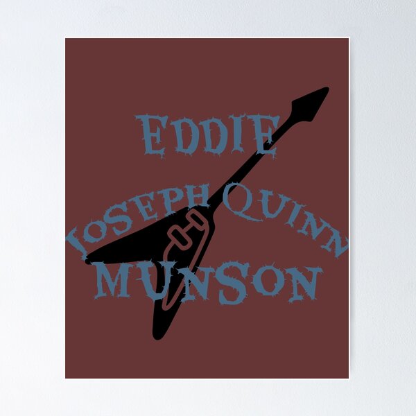 #Eddie #Munson Poster, Stranger Movie Things Season 4 Poster