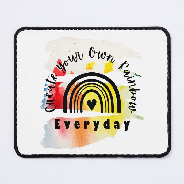 Item preview, Create your own Rainbow Everyday - Inspirational Quote designed and sold by NellyDS17.