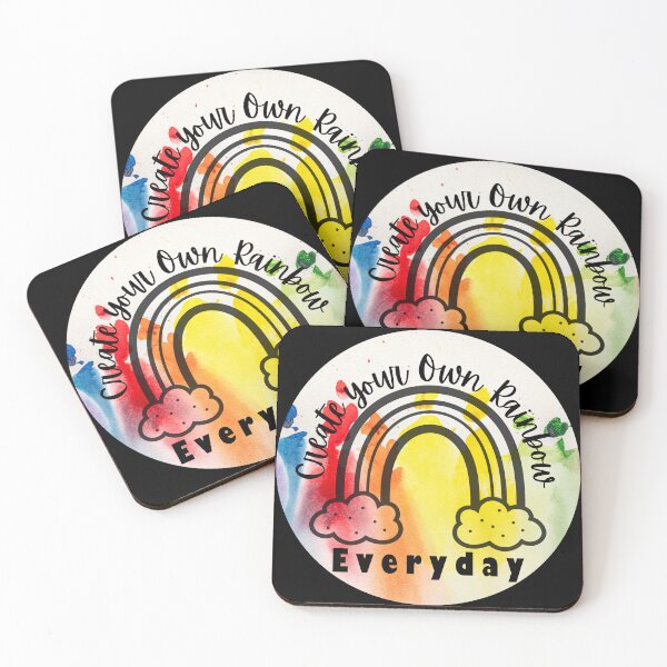 Item preview, Create your own Rainbow Everyday - Inspirational Quote designed and sold by NellyDS17.
