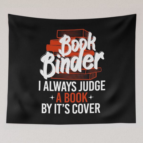 Item preview, Funny Book Binder Judge Book By Cover  Reading Lovers designed and sold by Flo991990.