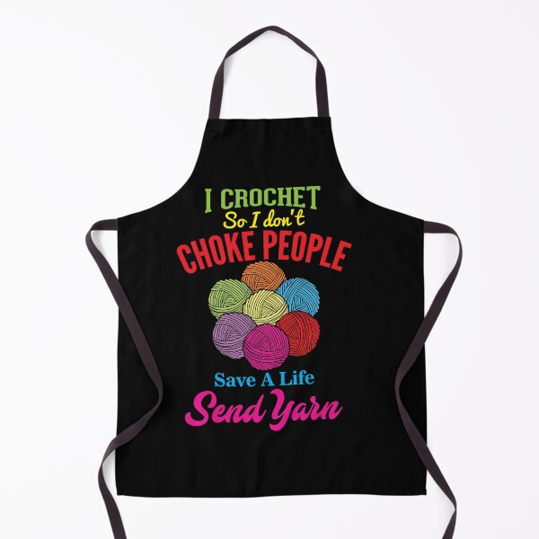 Item preview, I CROCHET SO I DON CHOKE PEOPLE CROCHET designed and sold by sobriowslen.
