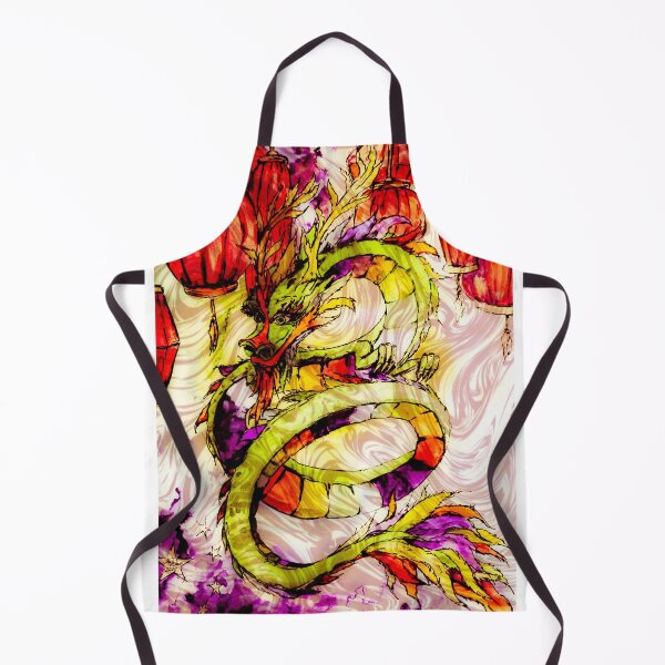 Item preview, Dragon, edited watercolour drawing by Marina Daniluka designed and sold by MariDaniArt.