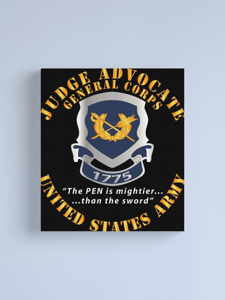 Army - Judge Advocate General Corps Crest - Pen is Mighter X 300
