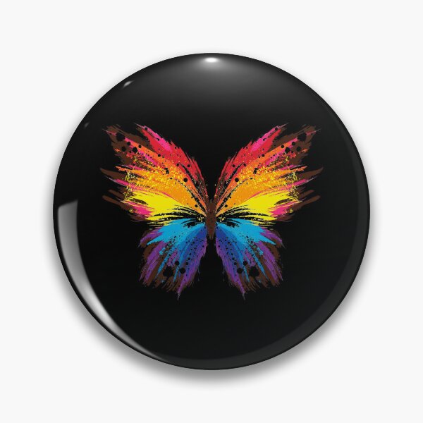 Item preview, Abstract Adonis Rainbow Butterfly designed and sold by Burnout (⌣_⌣).