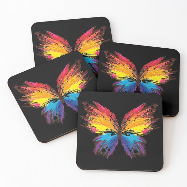 Item preview, Abstract Adonis Rainbow Butterfly designed and sold by Burnout (⌣_⌣).