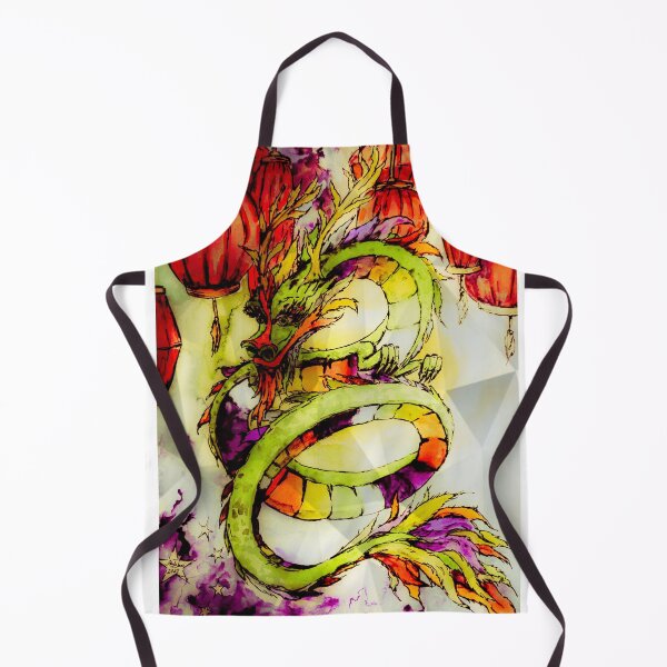 Item preview, Dragon, edited watercolour drawing by Marina Daniluka designed and sold by MariDaniArt.