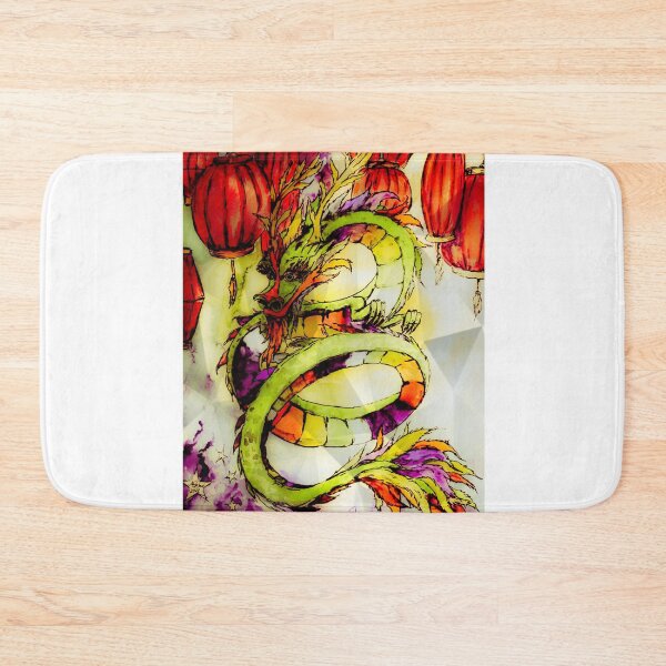 Item preview, Dragon, edited watercolour drawing by Marina Daniluka designed and sold by MariDaniArt.