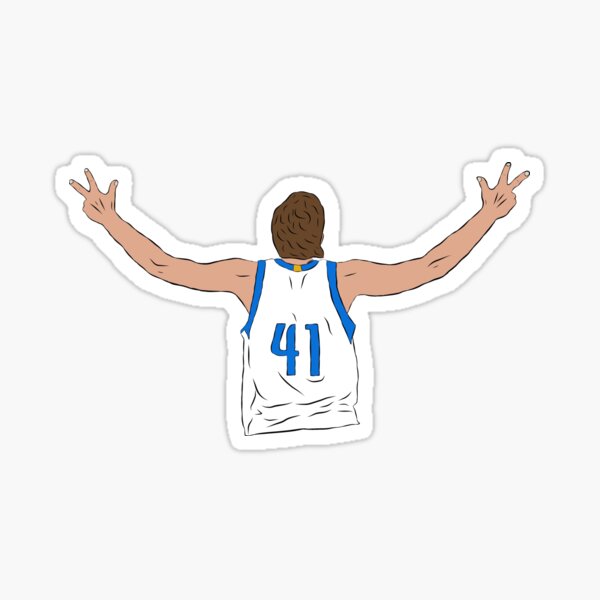 Dirk Nowitzki Feier Sticker