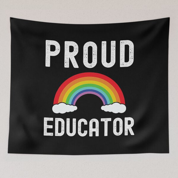 Item preview, Proud Educator - Gay Teacher, Gay Pride Teacher, LGBTQ Professor, Gay Teacher, Lesbian Teacher, Queer Educator, Gay Professor designed and sold by jadedscientist.