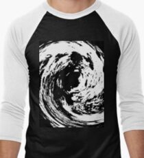 Black And White Eye. Cyclone. Men's Baseball ¾ T-Shirt