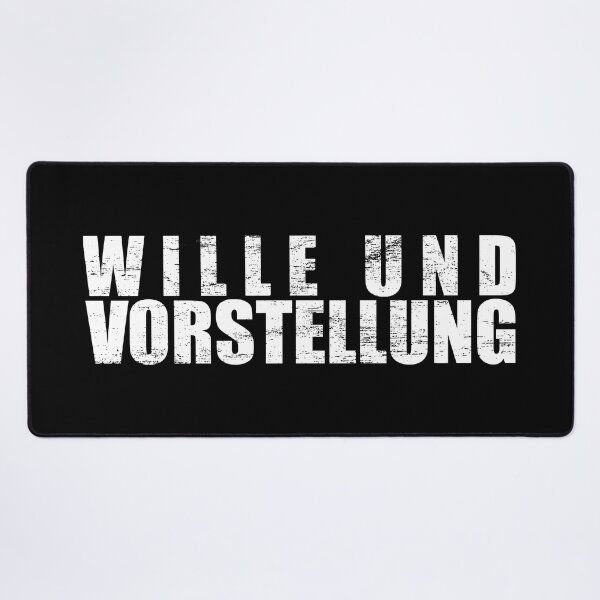 Item preview, Arthur Schopenhauer Wille Und Vorstellung, Will and Representation (Black & White) designed and sold by Careful Disorder.