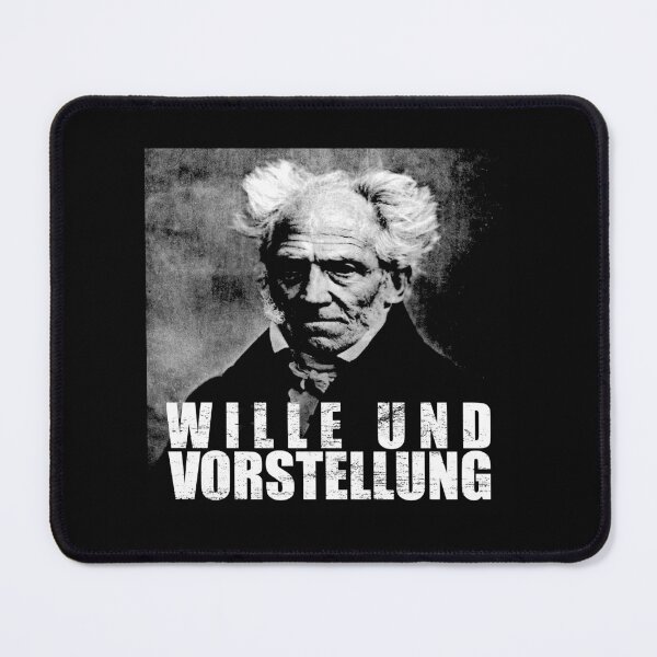 Item preview, Arthur Schopenhauer Wille Und Vorstellung, Will and Representation (Black & White) designed and sold by Careful Disorder.