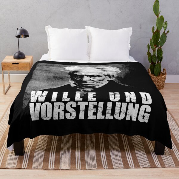 Item preview, Arthur Schopenhauer Wille Und Vorstellung, Will and Representation (Black & White) designed and sold by Careful Disorder.