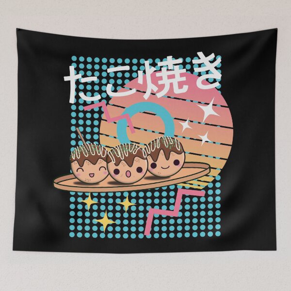 Item preview, 90S japanese kawaii takoyaki designed and sold by samah82.