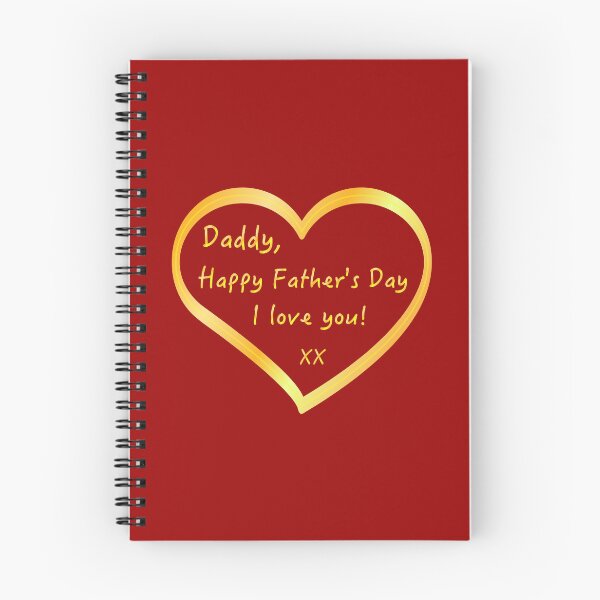 Item preview, Father's day message : Daddy, Happy Father's Day! I love you! xx designed and sold by Moyanana.