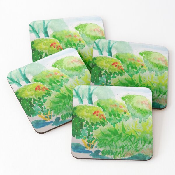 Item preview, Bushes at Cherry Ave designed and sold by CCWillow.