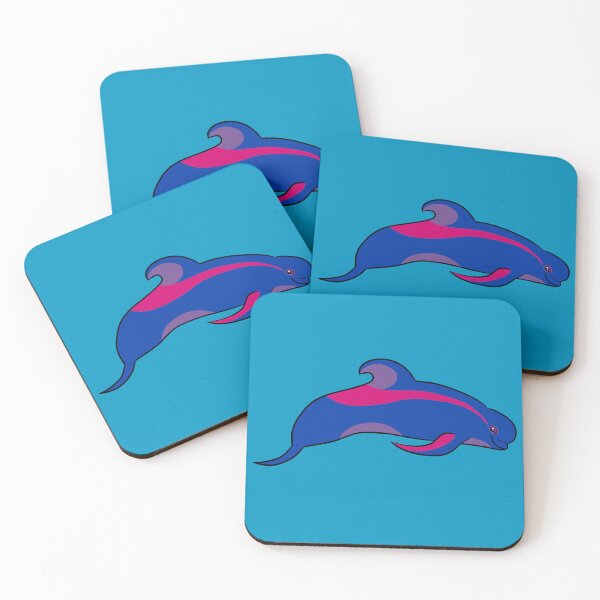 Item preview, bi pride pilot whale designed and sold by PigeonGryphon.