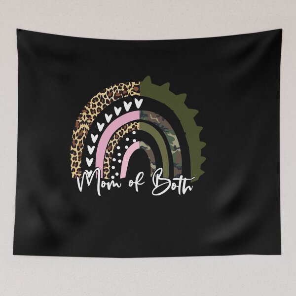 Item preview, LEOPARD RAINBOW MOTHER OF DAUGHTER AND SON MOM OF BOTH GIFT designed and sold by sobriowslen.