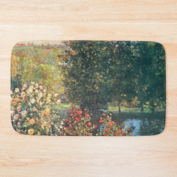 Item preview, Rose bushes in the garden at Montgeron by Claude Monet designed and sold by ArtHistoryLover.