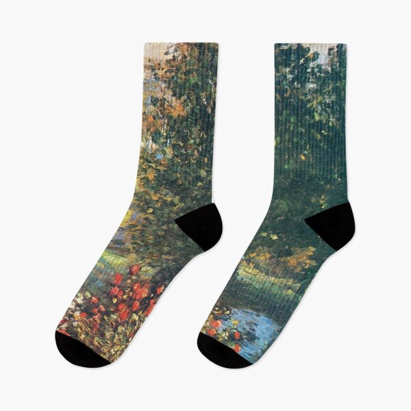 Item preview, Rose bushes in the garden at Montgeron by Claude Monet  designed and sold by ArtHistoryLover.