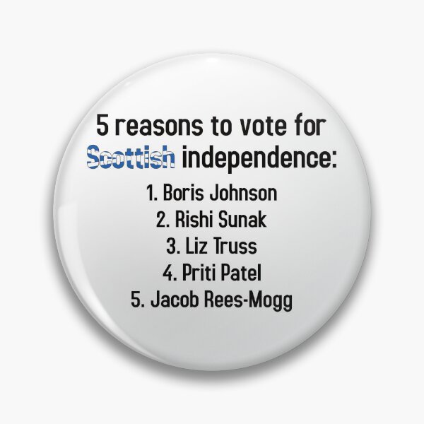 Item preview, 5 Reasons to Vote for Scottish Independence designed and sold by Jaton1998.
