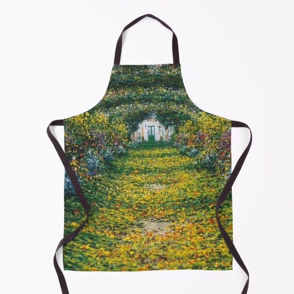 Item preview, Path to the secret garden by Claude Monet designed and sold by ArtHistoryLover.