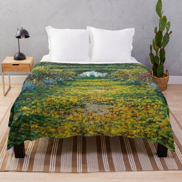 Item preview, Path to the secret garden by Claude Monet designed and sold by ArtHistoryLover.