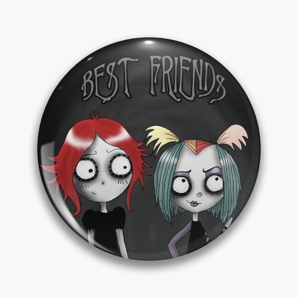 Item preview, Best of friends Ruby & Creepie designed and sold by Ravenous-Decay.