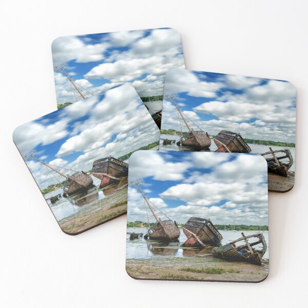Item preview, Pin Mill Boat Graveyard designed and sold by DiFigianoPhoto.