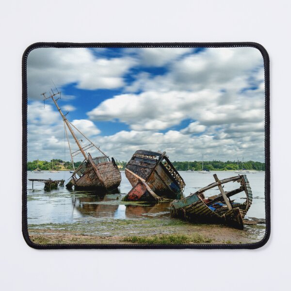 Item preview, Pin Mill Boat Graveyard designed and sold by DiFigianoPhoto.