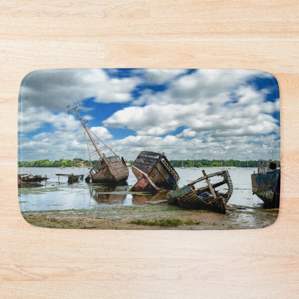 Item preview, Pin Mill Boat Graveyard designed and sold by DiFigianoPhoto.