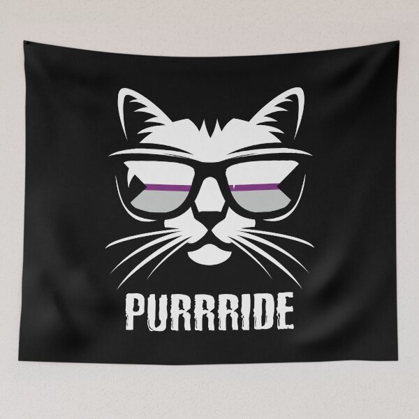 Item preview, Demisexual Pride Flag Funny Cat Purrride Demisexual designed and sold by brightgift.