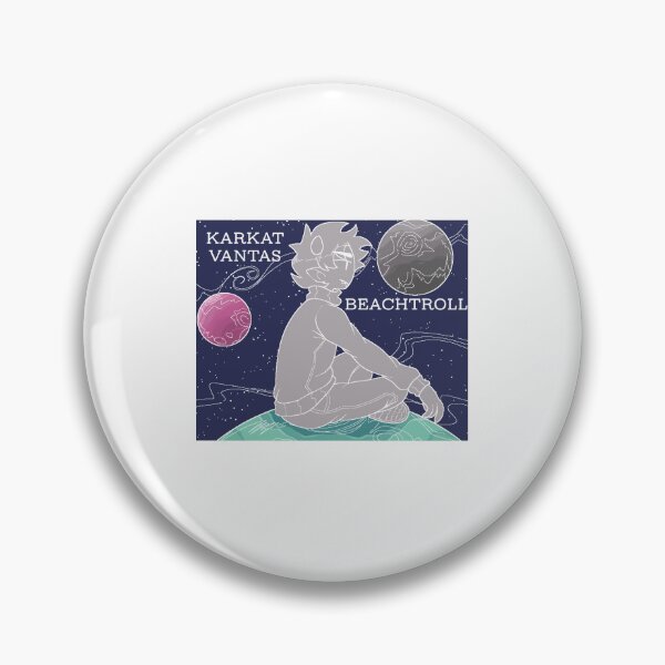Item preview, Media Player Sticker - Karkat - BEACHTROLL designed and sold by LilMonsterShop.