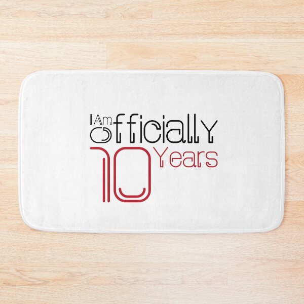 Item preview, I Am Officially 10 Years ,10th Birthday, 10 Years Old Birthday Party Four, Birthday Baby designed and sold by comeonyassine21.