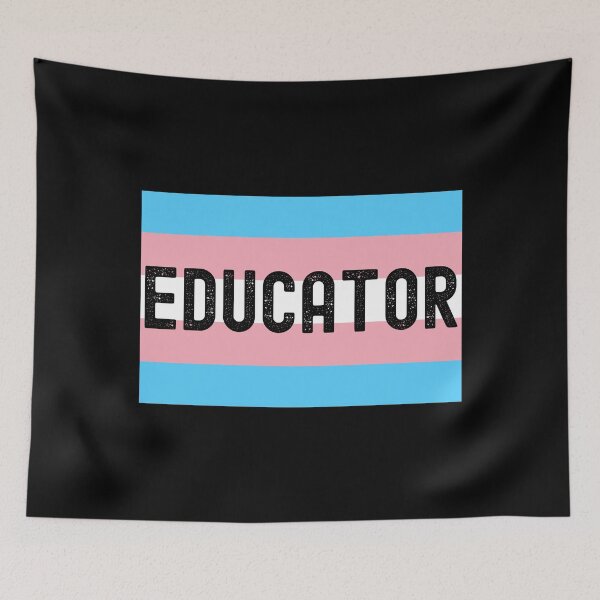 Item preview, Transgender Educator - LGBTQ Teacher, Gay Pride Teacher, Transgender Teacher, Transgender Professor, Queer Educator, Gay Professor designed and sold by jadedscientist.