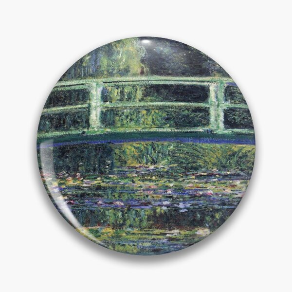 Item preview, Bridge over a Pond of Water Lilies designed and sold by ArtHistoryLover.