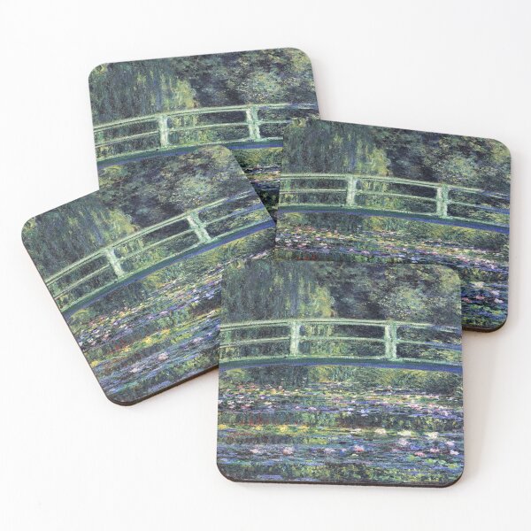 Item preview, Bridge over a Pond of Water Lilies designed and sold by ArtHistoryLover.