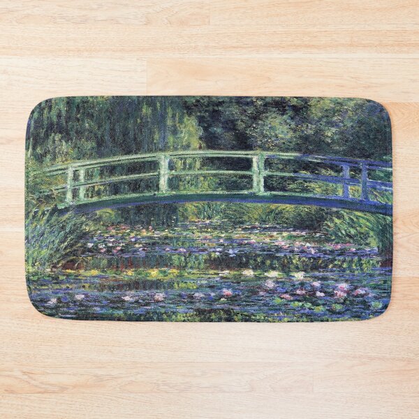 Item preview, Bridge over a Pond of Water Lilies designed and sold by ArtHistoryLover.