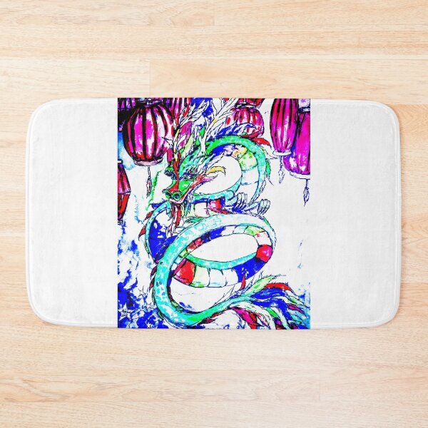 Item preview, Dragon, edited watercolour drawing by Marina Daniluka designed and sold by MariDaniArt.