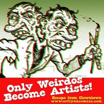 Artwork thumbnail, Only Weirdos 3d Art by Edward Flynn