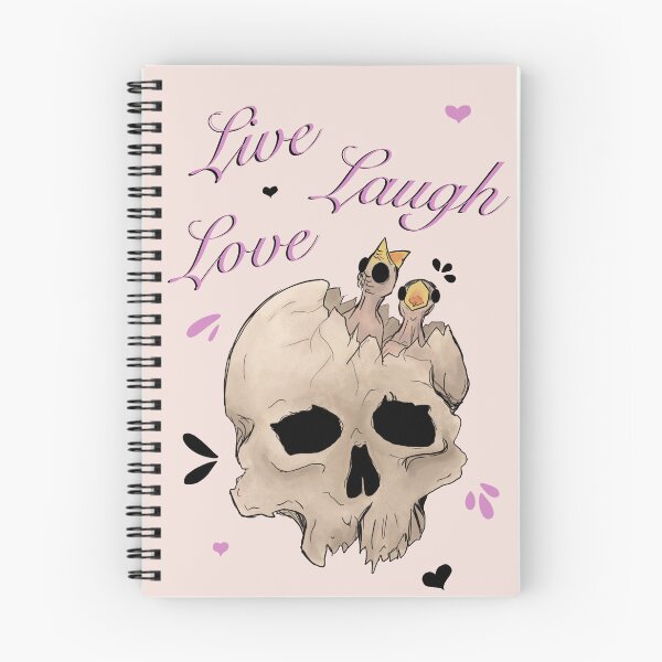 Item preview, Live Laugh Love Egg Skull designed and sold by CryptidsInCrocs.