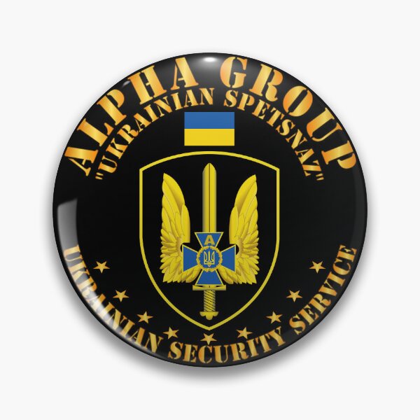 Item preview, Ukraine - Alpha Group - Ukrainian Spetsnaz X 300 designed and sold by Military Insignia Products.