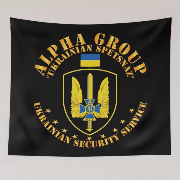 Item preview, Ukraine - Alpha Group - Ukrainian Spetsnaz X 300 designed and sold by Military Insignia Products.