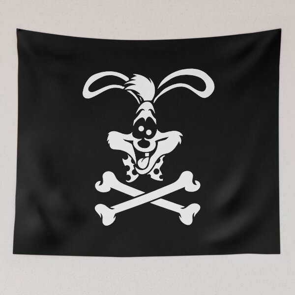 Aperçu de l'œuvre Lapin Jolly Roger créée et vendue par Theresaunique.